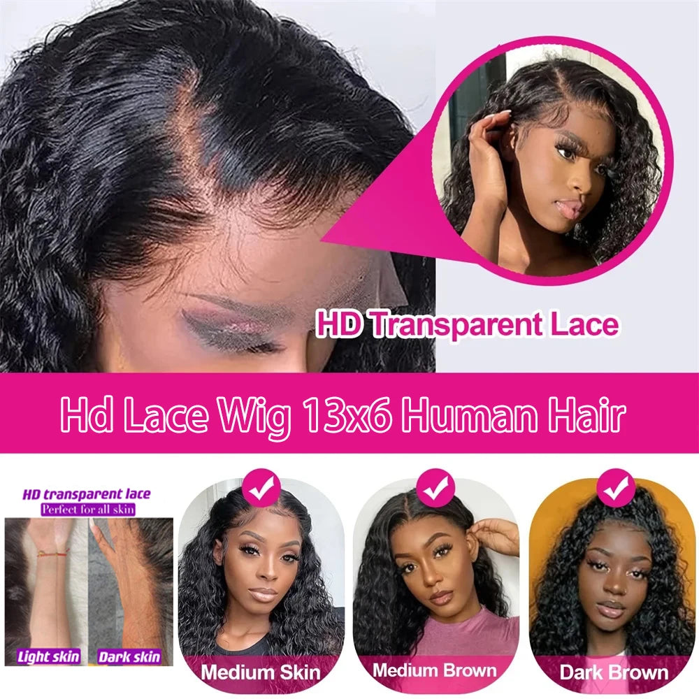 32-40 inch Body Wave 360 Lace Frontal Wigs