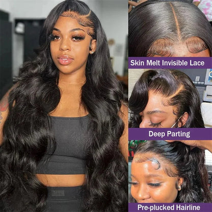 32-40 inch Body Wave 360 Lace Frontal Wigs